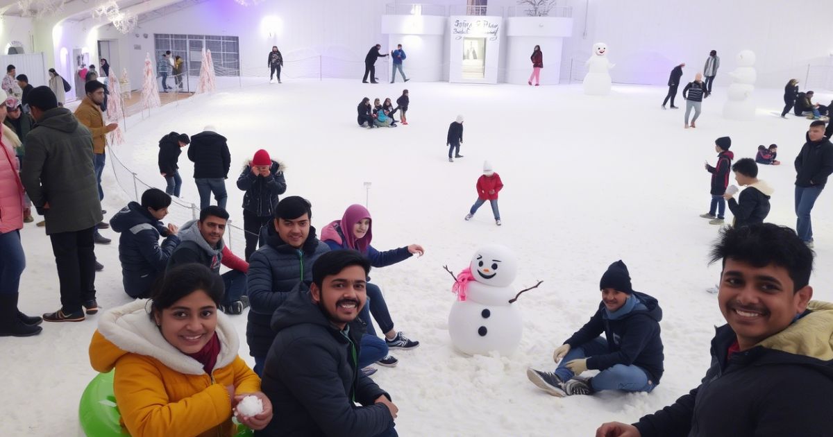 Snow World Hyderabad Beat the Heat in a Winter Wonderland!
