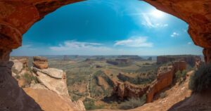 beautiful view of Pandavula Gutta